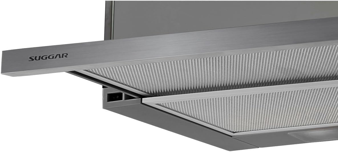 Suggar Depurador de Ar Slim de Embutir 60cm Frontal Inox DE61IX - Premium
