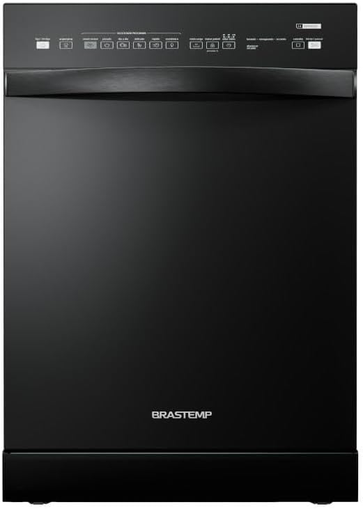 Lava Louças Brastemp 14 Serviços Ciclo Pesado Preto Blf14be - Eficiente