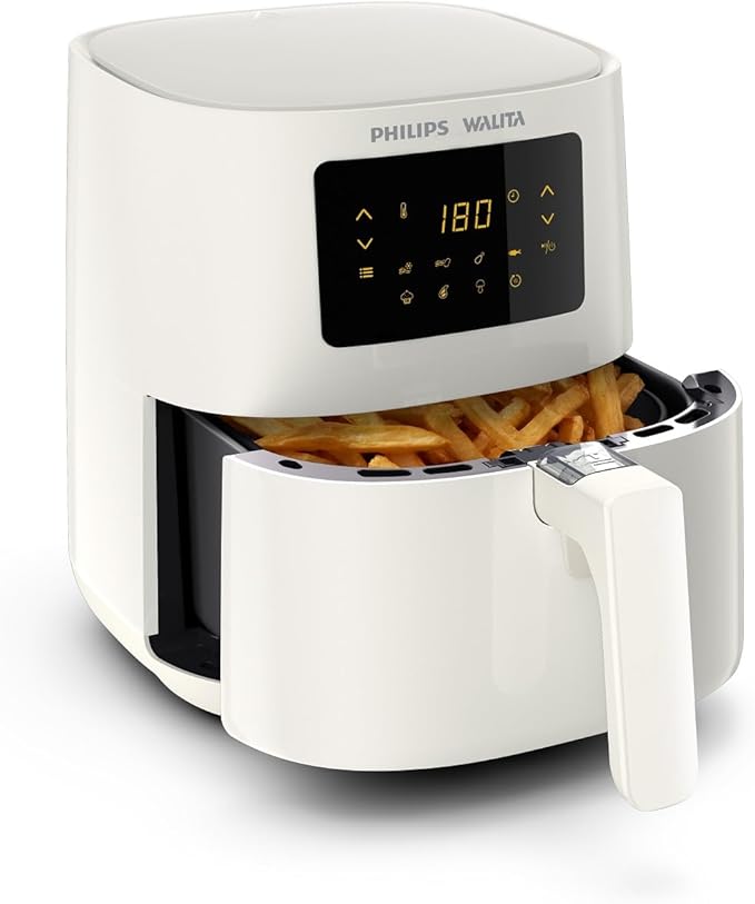 Fritadeira Airfryer Digital Philips Walita Série 3000 4 1 Litros 1400W Branco RI9252/01 - Versátil