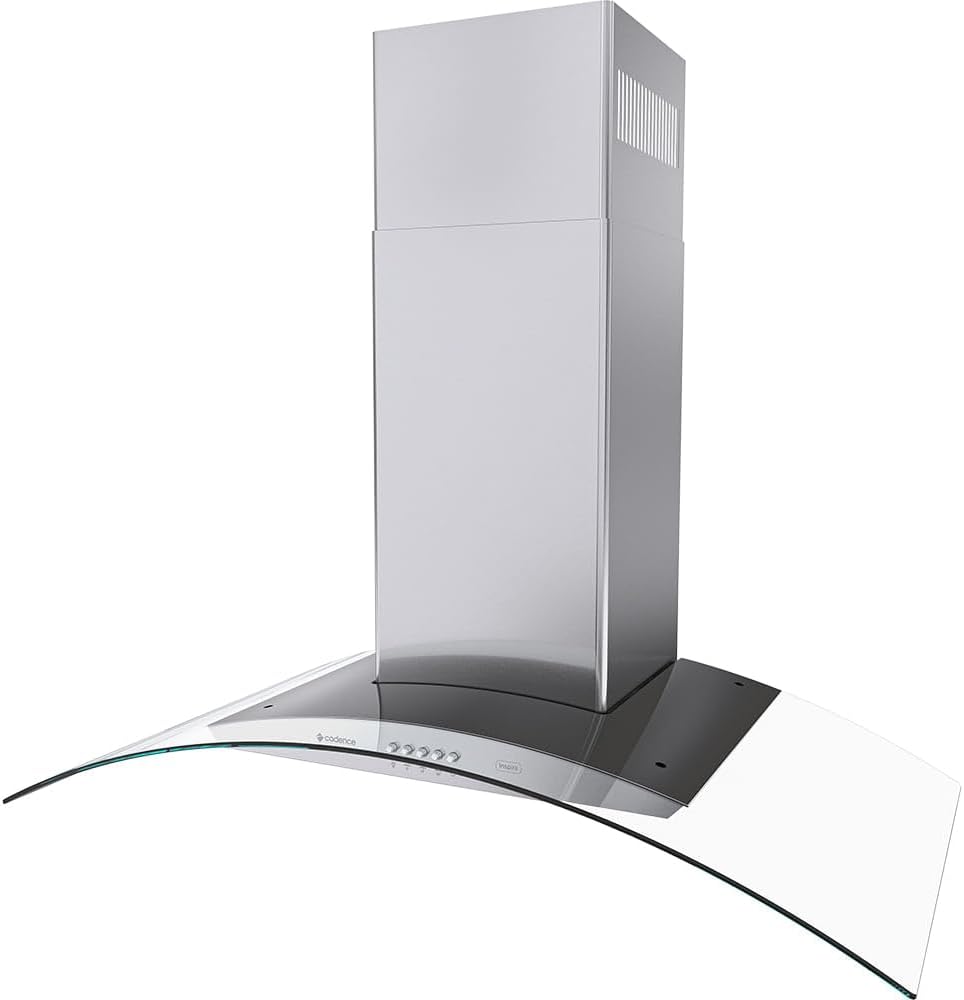 Coifa de Parede Cadence Inspire 90 cm Vidro Curvo CFA395 - Premium