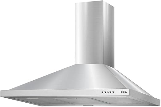 Coifa e Depurador de Parede Pirâmide Eos 90 cm Eco90pp Inox - Premium