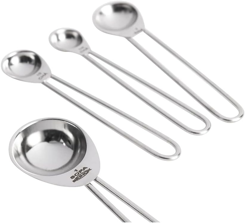 Conjunto de medidores Colheres Top Pratic Inox Brinox - Completo