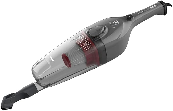 Electrolux Aspirador pó vertical com fio portátil de mão 2 em 1 potente 1450W cabo 6m capacidade 1 6L filtro HEPA Electrolux STK15 127V Cinza Urban Grey STK - Alta Performance