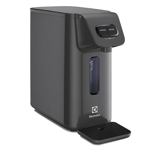 Purificador Electrolux Água Gelada 3 Níveis Cinza Efficient Eletrônico (PE15X) Bivolt - Elegante