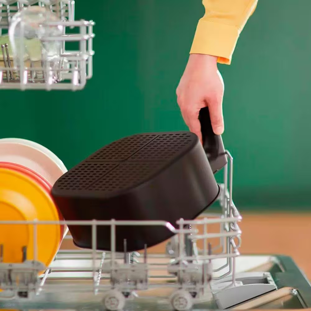 Fritadeira Elétrica Sem Óleo Air Fryer Philips Walita RI9201 4 1 L Preta - Moderno