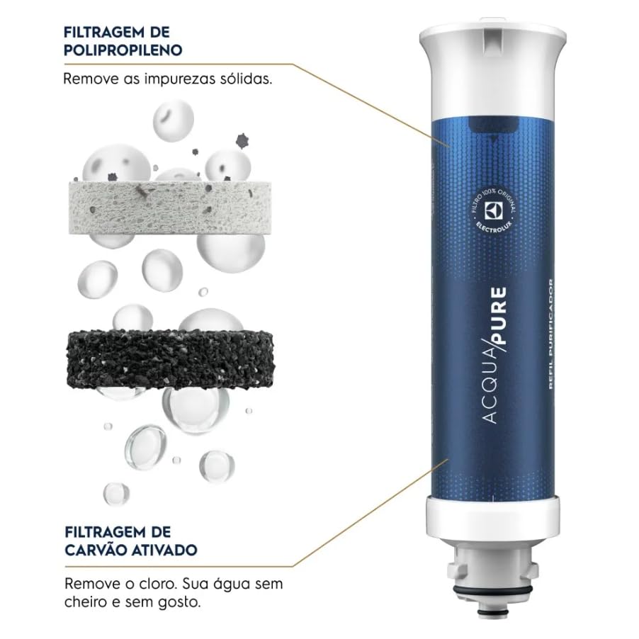 Purificador Electrolux Água Gelada 3 Níveis Cinza Efficient Eletrônico (PE15X) Bivolt - Elegante