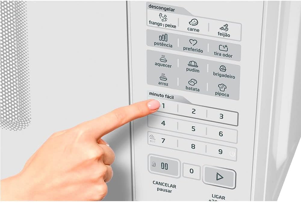 Forno Micro ondas 20L Branco Midea 127V MRAB21 - Moderno