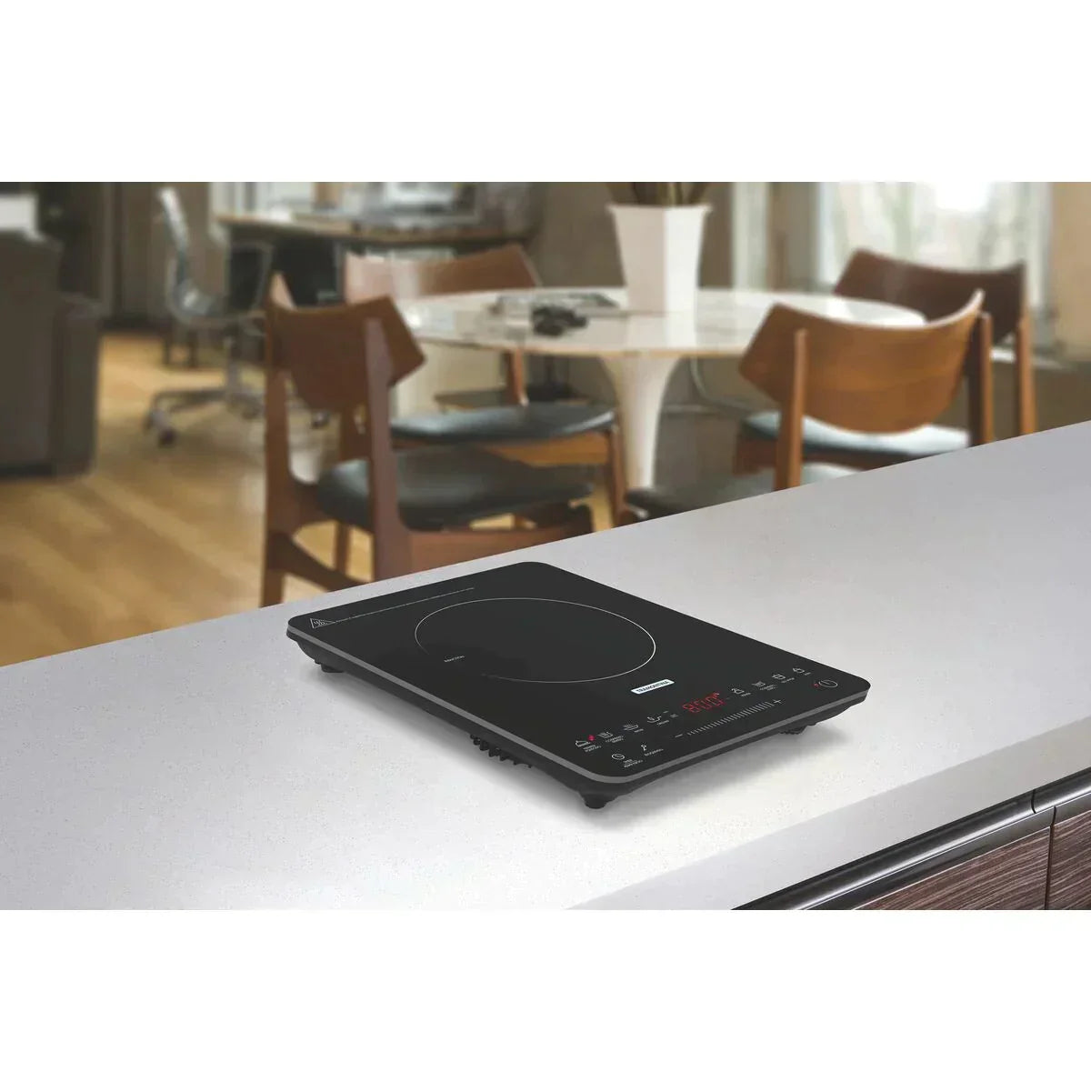 Cooktop Portátil por Indução Tramontina Slim Touch EI 30 com 1 Área de Aquecimento e Comando Touch 127 V - Moderno