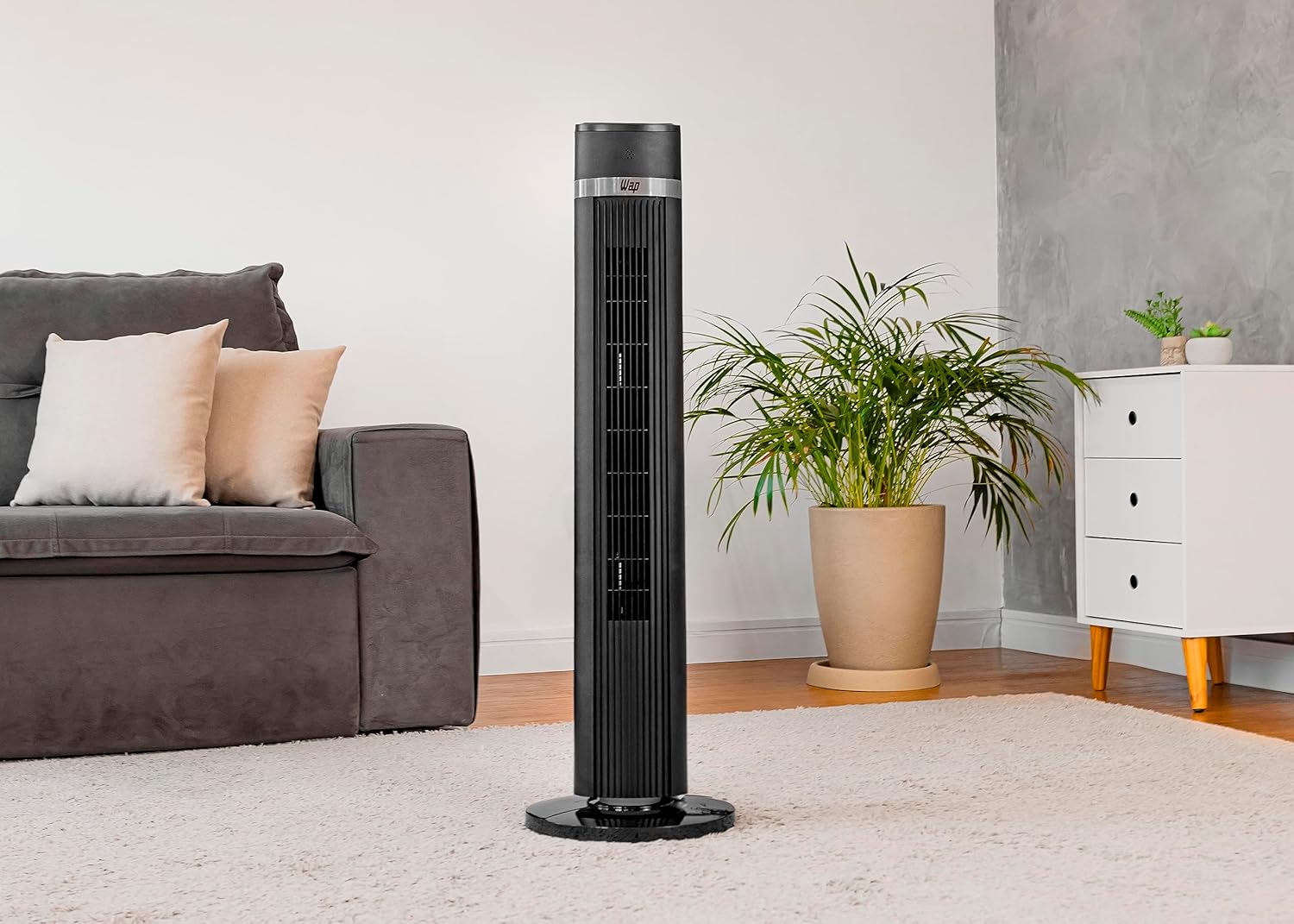 Ventilador de Parede e Mesa WAP FLOW TURBO com 8 Pás 3 Velocidades - Elegante
