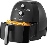 Fritadeira Airfryer Sem Óleo 5 3L 1700W Preto FRB50P Midea - Eficiente