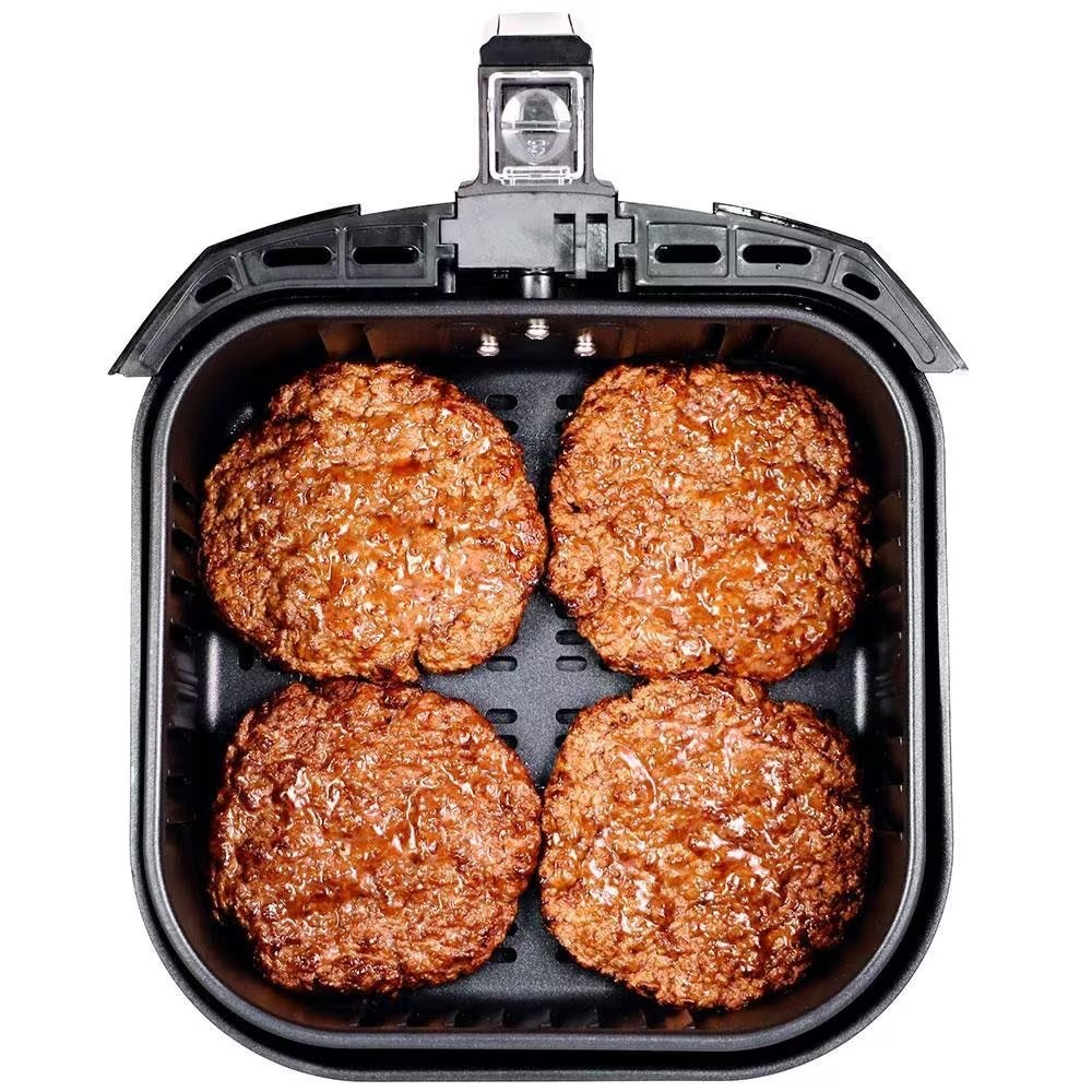 Fritadeira Elétrica Sem Óleo Air Fryer Mondial Grand Family AF 55I 5 5L – Preta/Inox - Elegante