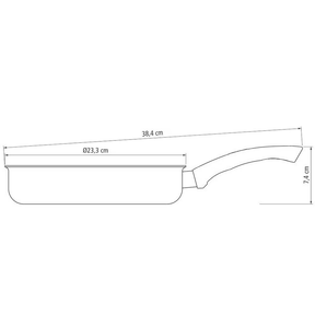 Conjunto de Panelas 7 Peças Tramontina Paris com Antiaderente Starflon Max e Tampas de Vidro com Saída de Vapor Cereja - Alta Performance