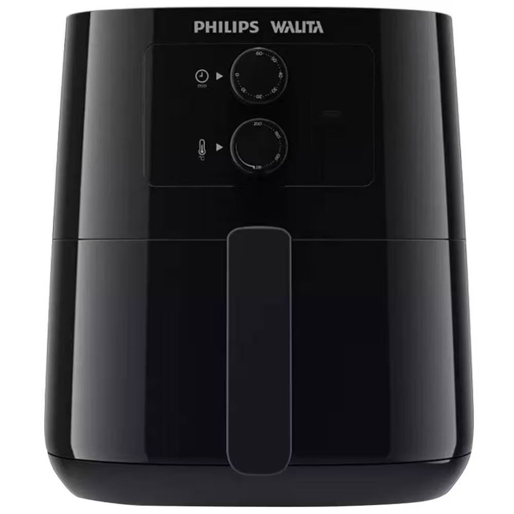 Fritadeira Elétrica Sem Óleo Air Fryer Philips Walita RI9201 4 1 L Preta - Moderno