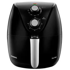 Fritadeira Elétrica Sem Óleo Air Fryer Mondial New Pratic AF31 3 5 L – Preto - Elegante
