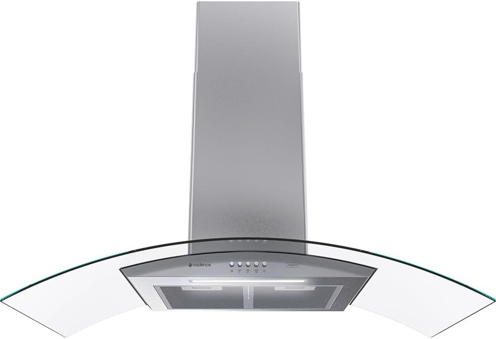 Coifa de Parede Cadence Inspire 90 cm Vidro Curvo CFA395 - Premium