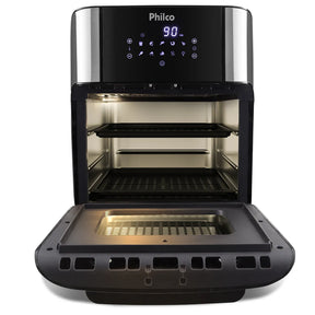 Fritadeira Elétrica Sem Óleo Air Fry Philco Oven PFR2200P 12L - Versátil