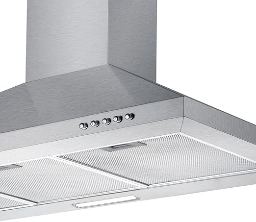 Coifa e Depurador de Parede Pirâmide Eos 90 cm Eco90pp Inox - Premium