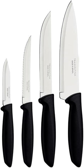 Jogo De Facas Top Faqueiro Tramontina Lâmina Aço Inox Plenus - Premium