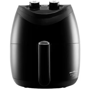Fritadeira Elétrica Sem Óleo Air Fryer Britânia BFR25P 3 5L Preta - Premium