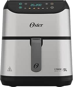 Oster Fritadeira Digital Inox 5L com Painel Touch - Moderno