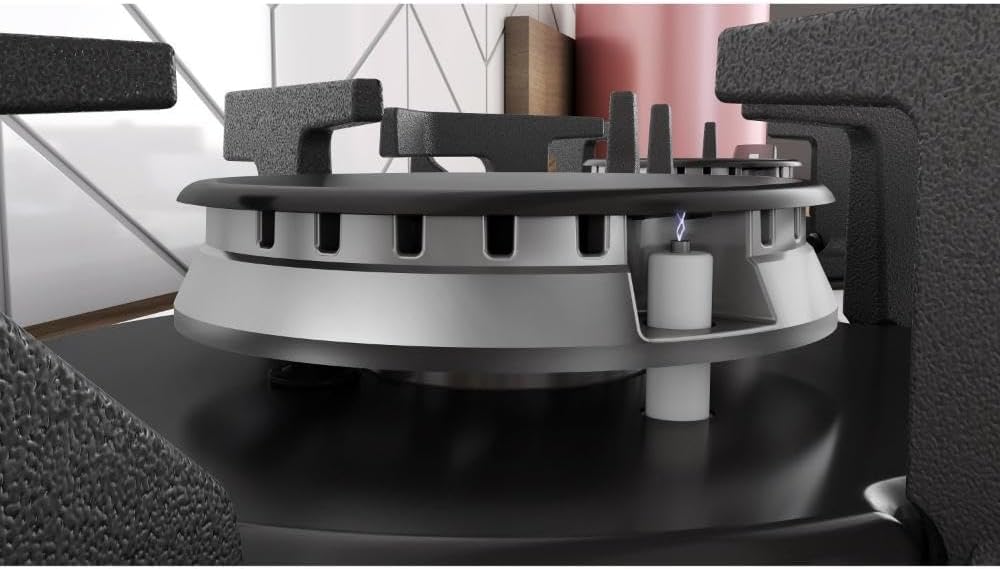 Cooktop 5 Bocas a Gás Itatiaia Itamaster com Tripla Chama e Acendimento Superautomático Preto Bivolt - Elegante