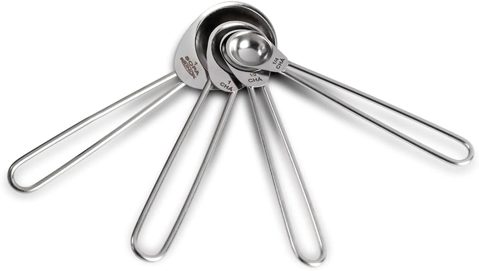 Conjunto de medidores Colheres Top Pratic Inox Brinox - Completo