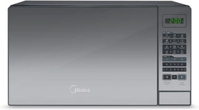 Forno Micro ondas 20L Prata Espelhado Midea 110V ‎ - Moderno