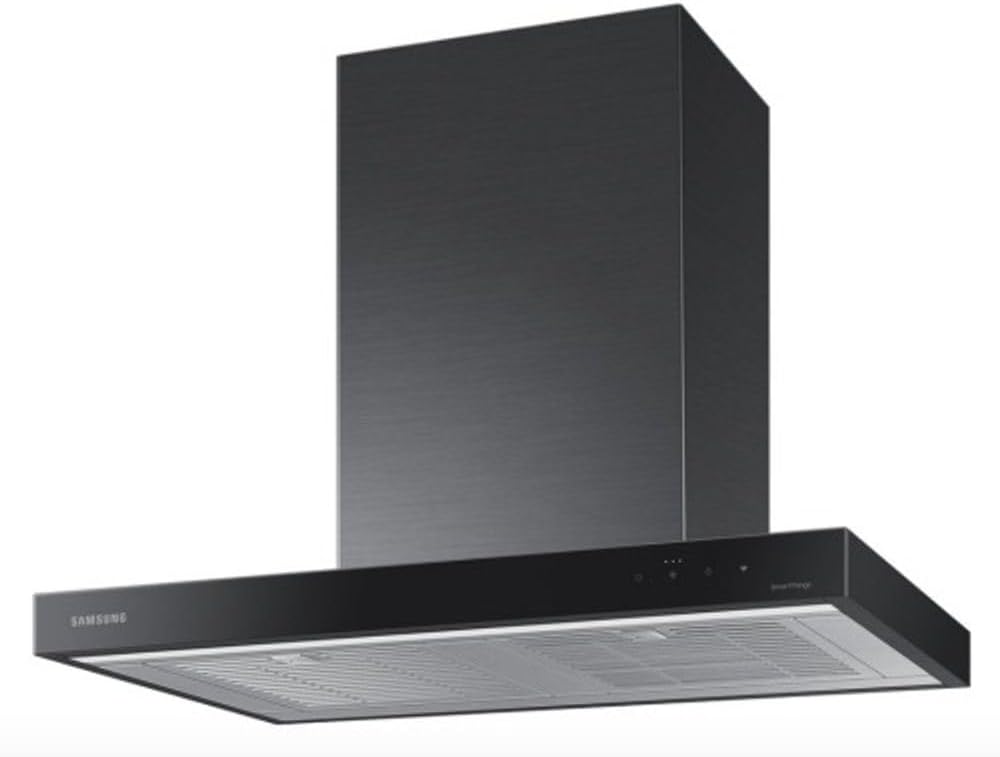 Coifa Samsung Wi Fi 90 cm Preto Inox NK36CB600W33BZ - Elegante