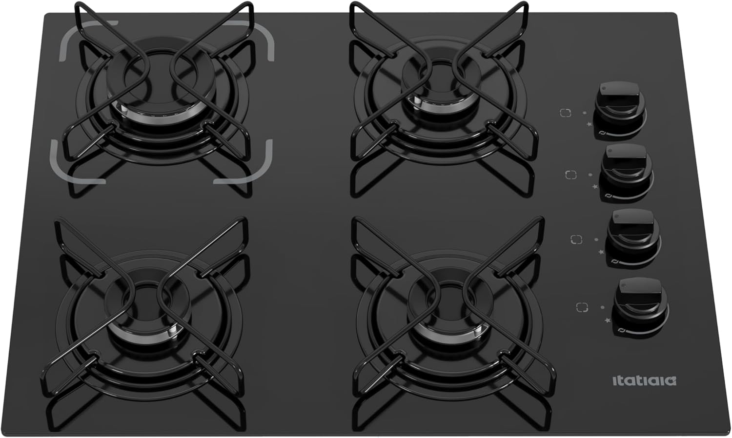 Cooktop Itatiaia ESS 4Q 127/220V PTO - Elegante