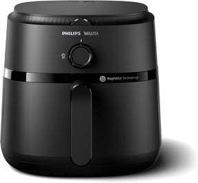 Fritadeira Airfryer Série 1000 XL Philips Walita 6 2 litros Tecnologia RapidAir Preta NA130/00 - Versátil