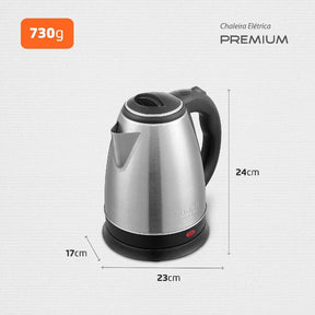 Mondial CE 06 Chaleira Elétrica Premium Preto/Cinza - Eficiente