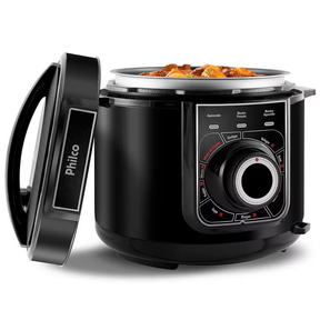 Panela Elétrica de Pressão Multifuncional Philco PPP02PI 5L – Preta - Completo
