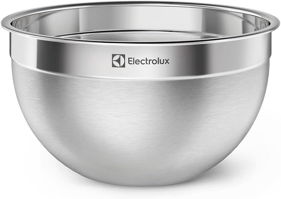 Conjunto de Bowls Tigelas de Inox com Tampa Plástica Electrolux - Alta Performance