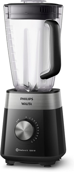 PHILIPS Liquidificador Série 5000 RI2242 Preto Jarra Inquebrável Walita - Elegante