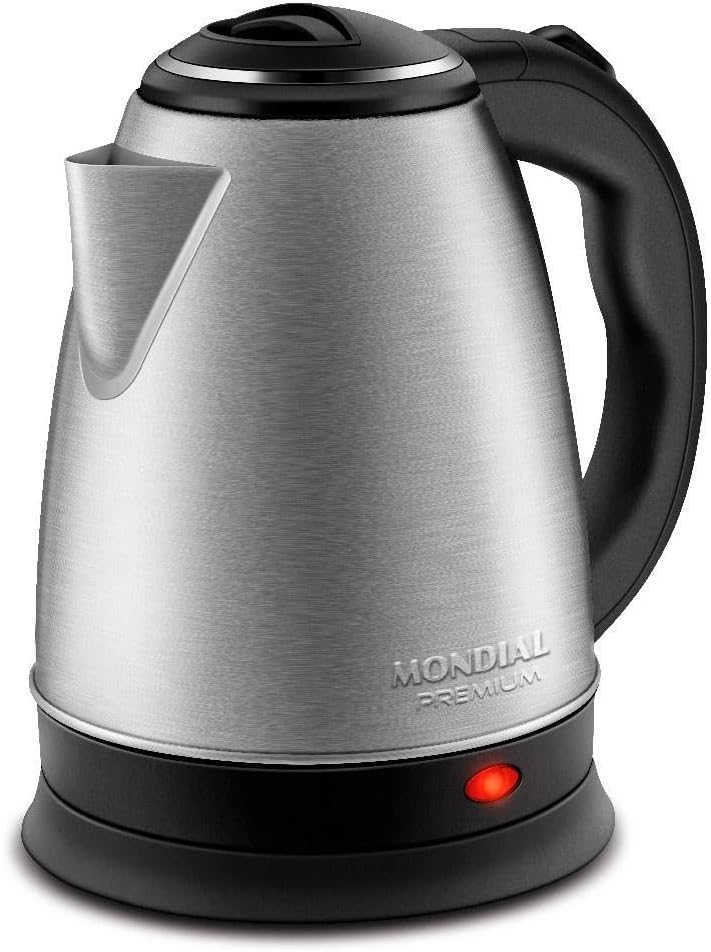 Mondial CE 06 Chaleira Elétrica Premium Preto/Cinza - Eficiente