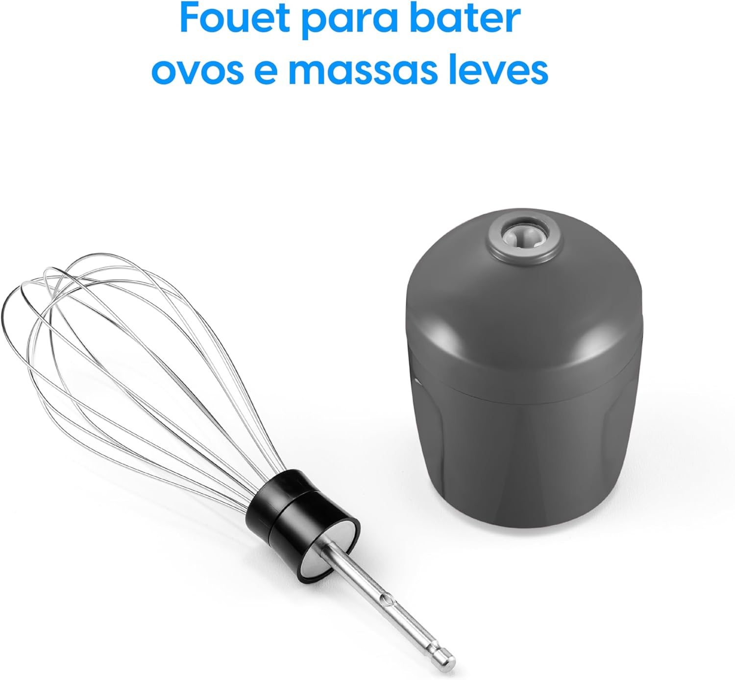 Mixer Power Inox 3 em 1 600W Elgin Lunar 110V Mixer triturador e batedor - Premium