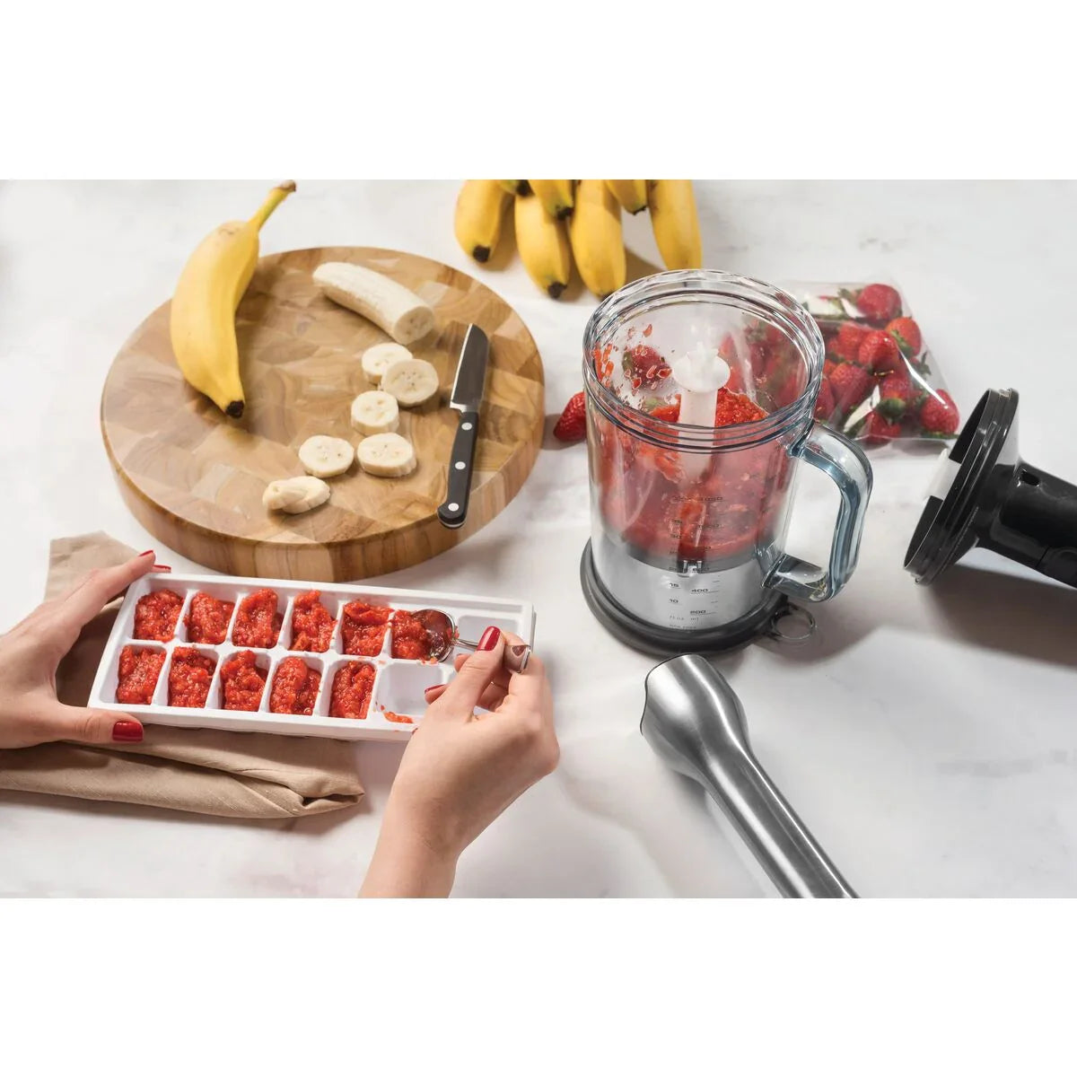 Soft Mixer Tramontina by Breville em Aço Inox com Copo 15 Velocidades 127 V - Elegante