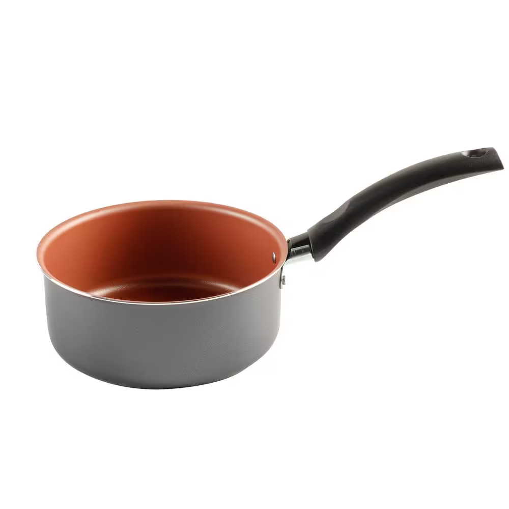 Conjunto de Panelas 10 Peças Tramontina Turim com Revestimento Antiaderente Starflon T1 Tampas de Vidro e Cabos de Baquelite – Bronze/Grafite - Elegante