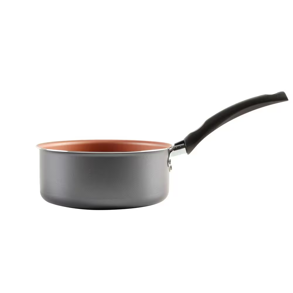 Conjunto de Panelas 10 Peças Tramontina Turim com Revestimento Antiaderente Starflon T1 Tampas de Vidro e Cabos de Baquelite – Bronze/Grafite - Elegante