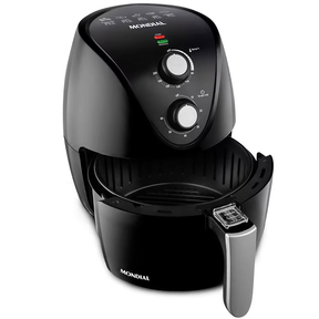 Fritadeira Elétrica Sem Óleo Air Fryer Mondial New Pratic AF31 3 5 L – Preto - Elegante