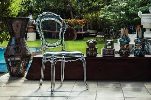 Cadeira Belle Époque Translúcida Tramontina - Exclusivo